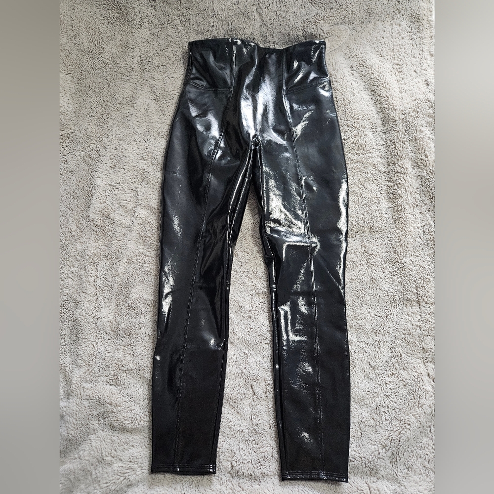 SPANX Vinyl Leggings